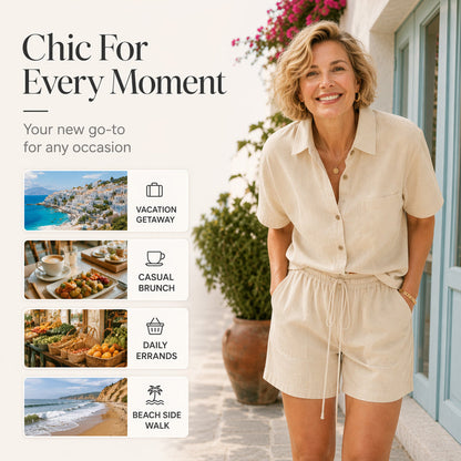 Women's Casual Vacation 2-Piece Set