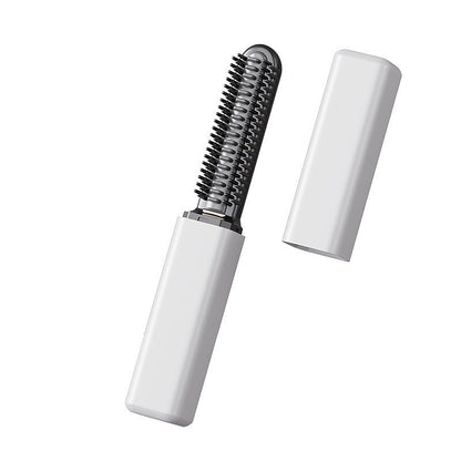 💇✨Portable Cordless Hair Straightening Comb – heats in 3 seconds, smooths bangs & flyaways anywhere. Quick, neat styling on the go! 🛡️✅
