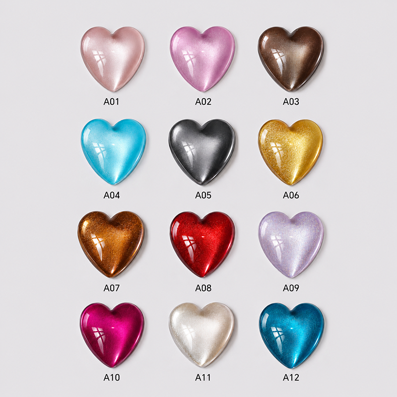 Solid & Cat Eye One-Step Gel Nail Polish Pen