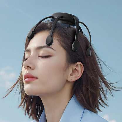 Cordless 8-Point Electric Scalp Massager – 4 Vibration Modes & USB-C Rechargeable