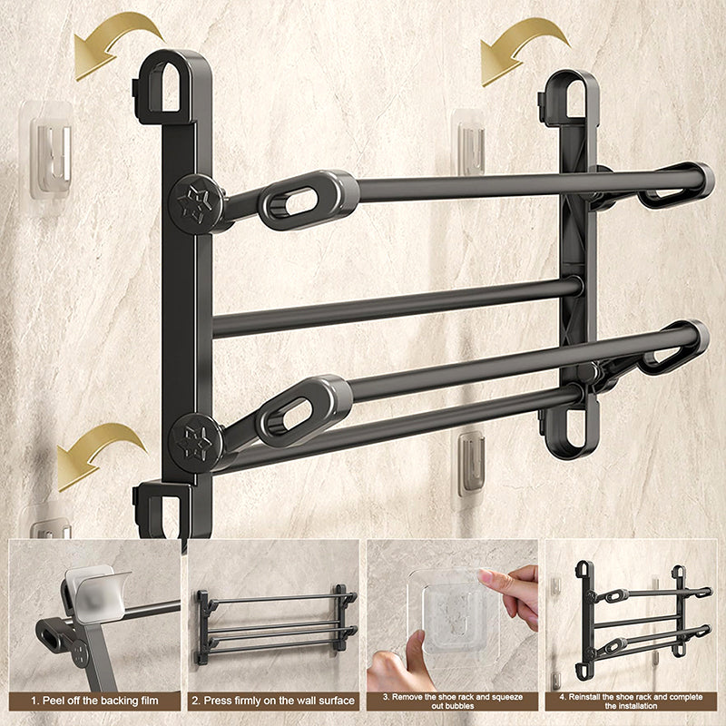 👟Foldable Door Shoe Rack
