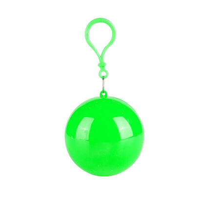 Mini Ball Shape Disposable Raincoat – Ultra‑compact ball packaging fits in any bag, purse or glove box. Waterproof & easy to use – always ready for sudden showers! 🌧️✨