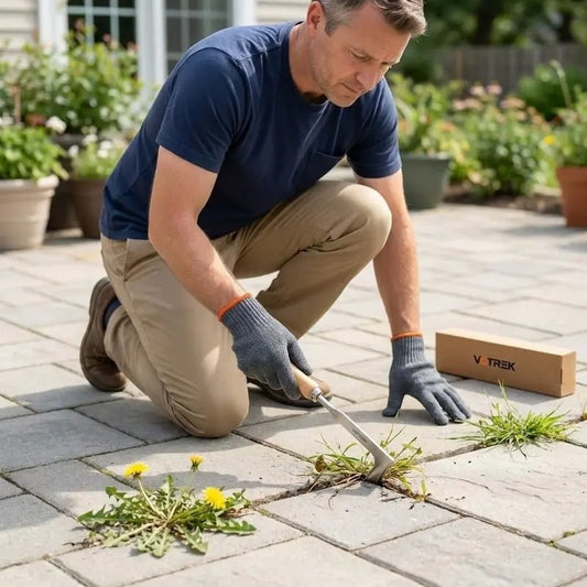 🌿 Patio Weeder Tool – Easily Clear Weeds From Paving Gaps