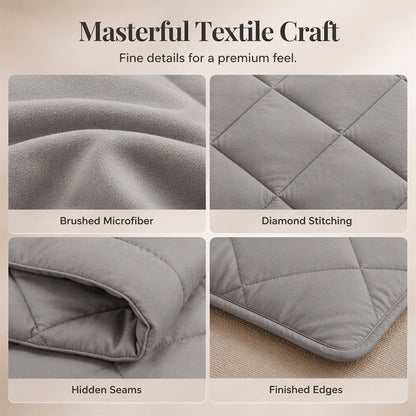 ⏳Time-Limited Special⏰3-Piece Quilted Comforter Set with Shams