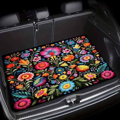 🚗🏵️Universal Car Trunk Mat with Non-Slip Backing