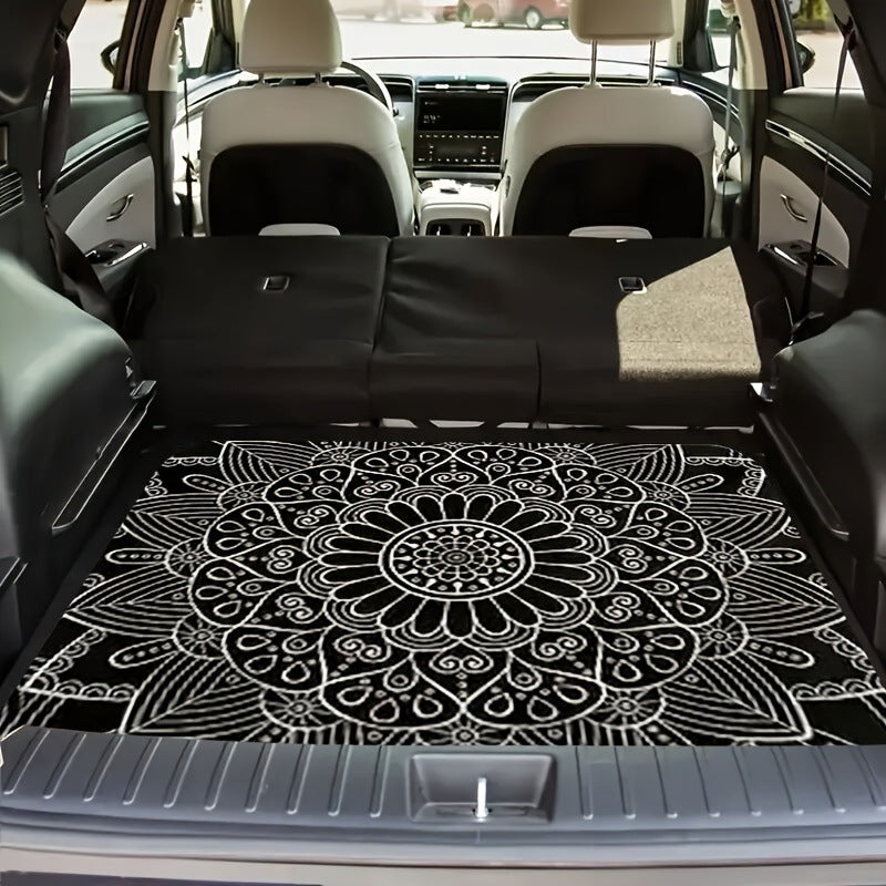 🚗🏵️Universal Car Trunk Mat with Non-Slip Backing