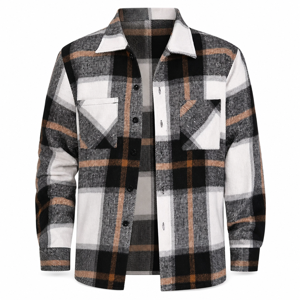 🖤Black Friday Sale:50% OFF🖤 🍁Men's Casual Plaid Flannel Shirt