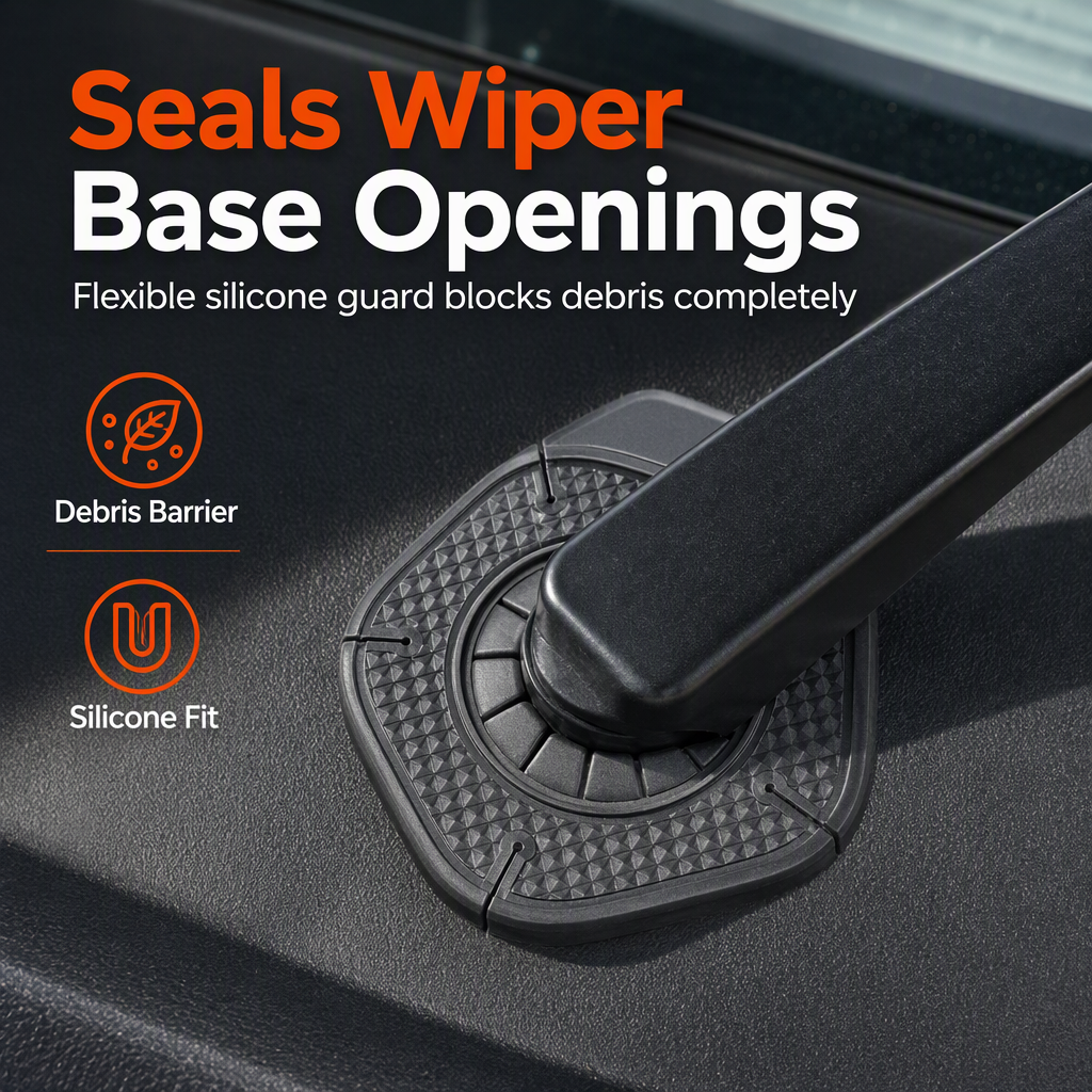 Car Windshield Arm Hole Dust Cover