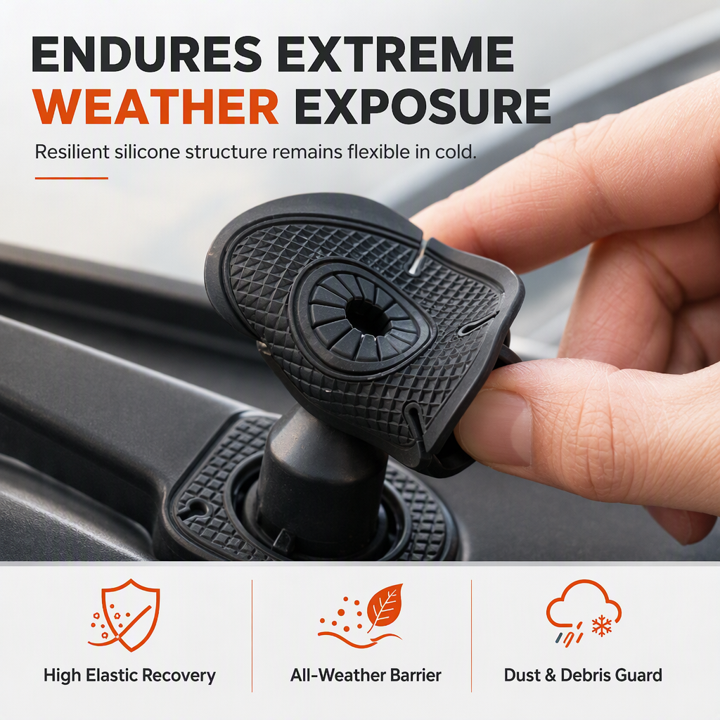 Car Windshield Arm Hole Dust Cover
