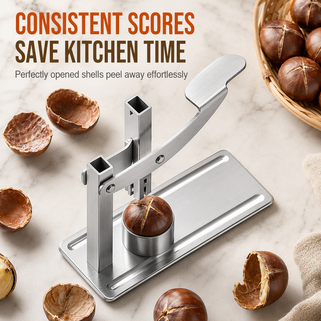 🌰 Stainless Steel Chestnut and Nut Cracker