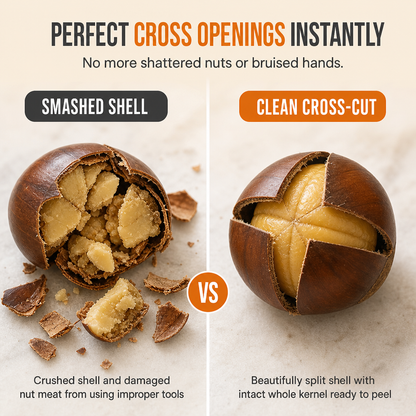 🌰 Stainless Steel Chestnut and Nut Cracker