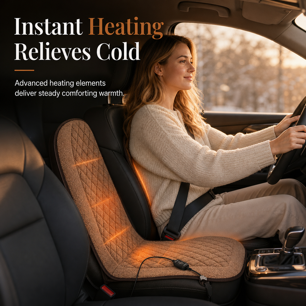 Electric Heated Car Seat Cushion