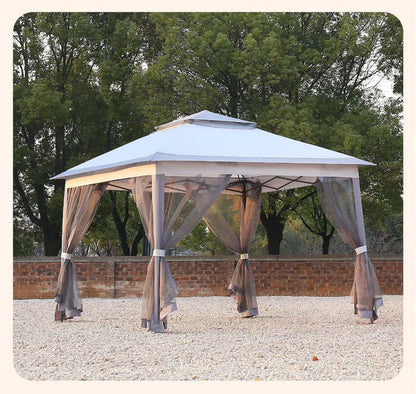 🚩Free Shipping🌞Multifunctional garden parasol with mosquito net, windproof, rainproof, and provides sun protection